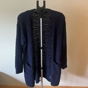 Bobeau cardigan with pockets. Blue. Size M